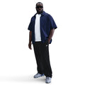 Nike Mens Club Open-Hem Sweatpants - Black