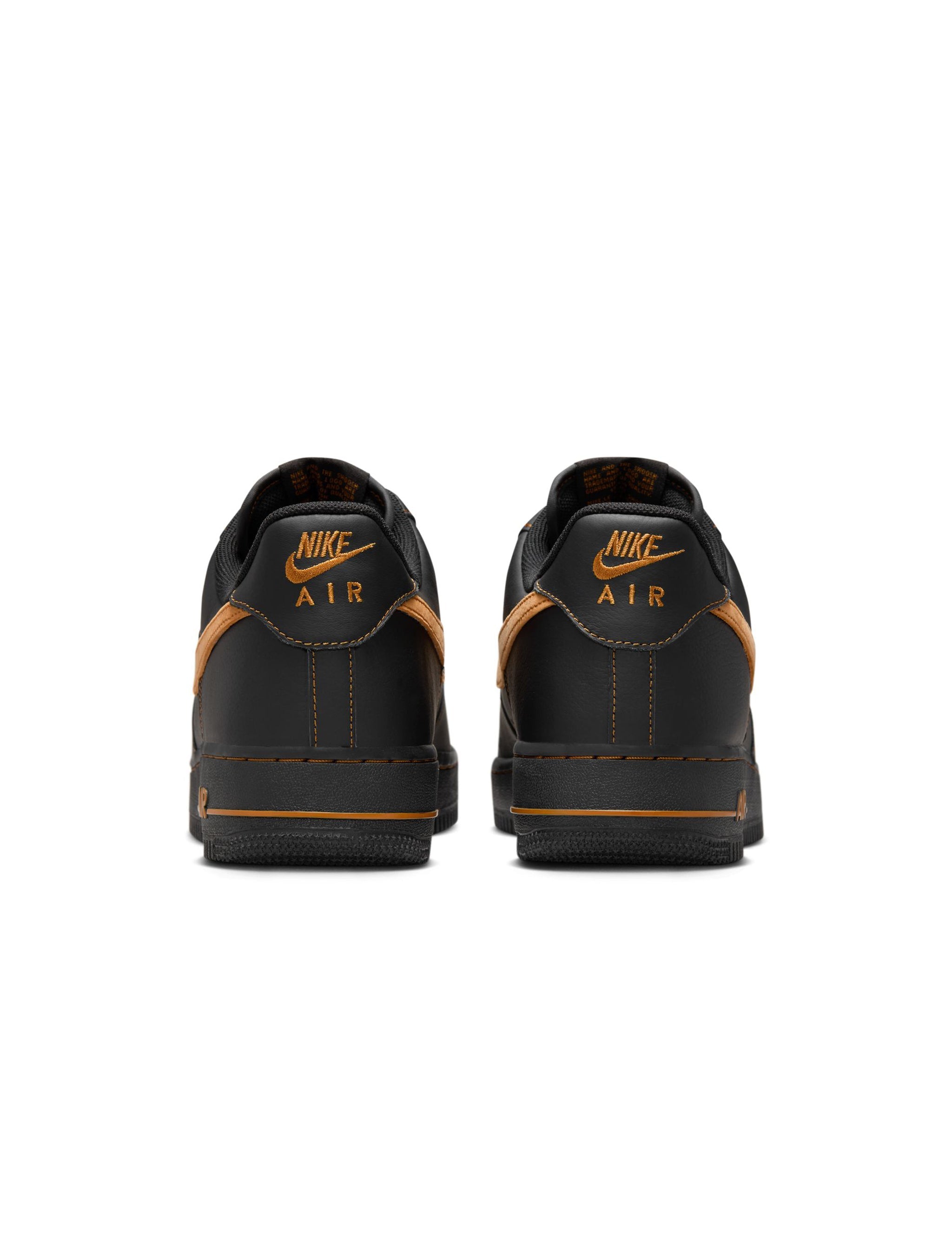 Nike Mens Air Force 1 '07 Lv8 - Black/Desert Ochre