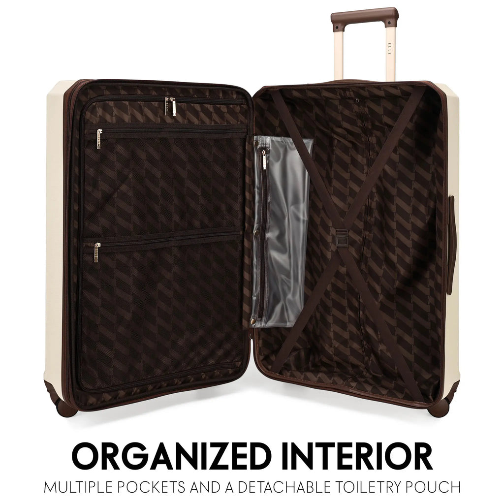Luxe Journey Retro Luggage Set