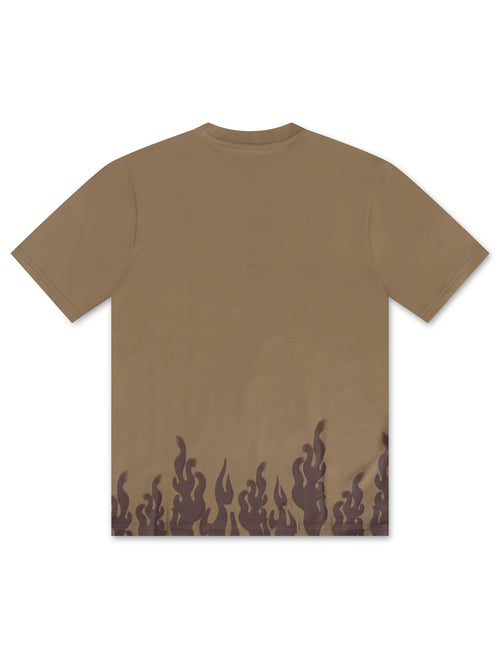 Bkys Rockstar Oversized Tee - Brown