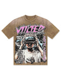 Vtilted Tokyo Tee - Brown Wash